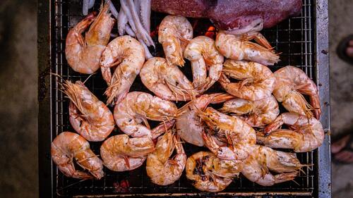 Prawns King size (16/20 in a pack) Deveined and Marinated